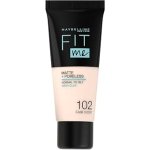 Maybelline New York Fit Me Matte + Poreless – 102 Fair Ivory