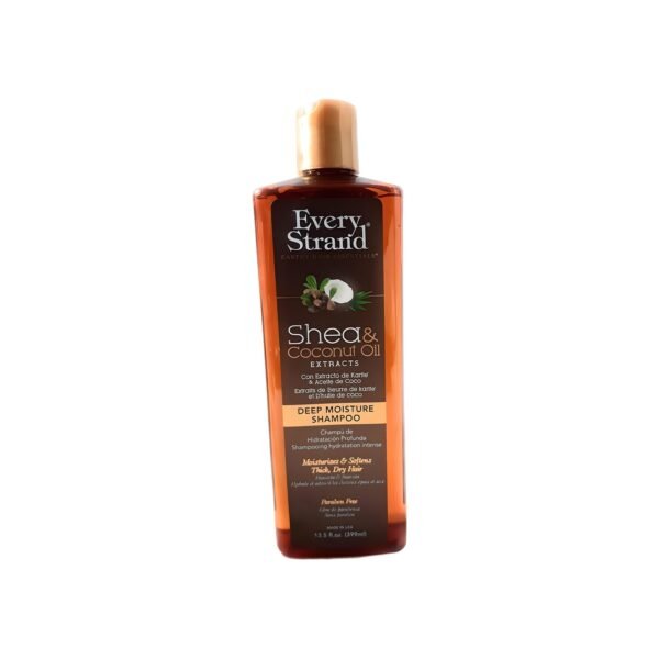 Every Strand Deep Moisture Shampoo with Shea and Coconut Oil - 399 ml
