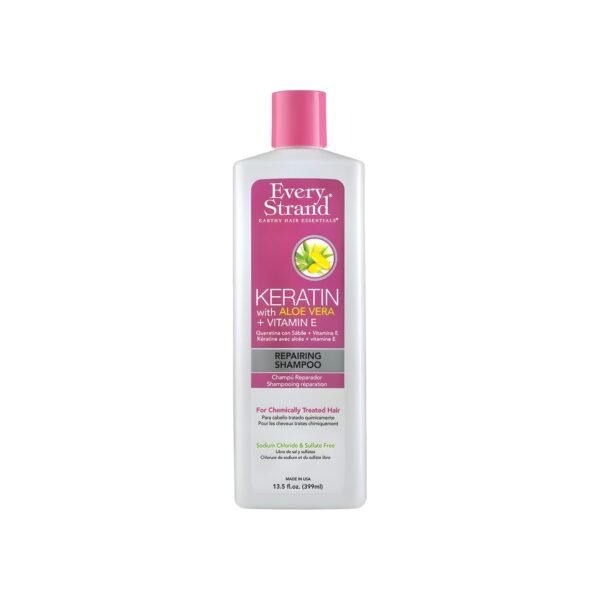 Every Strand Repairing Shampoo Keratin With Aloe Vera & Vitamin E 399 ML