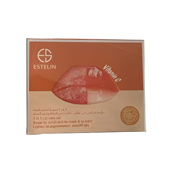 ESTELIN Vitamin c Sugar lip scrub and lip mask & lip balm VC