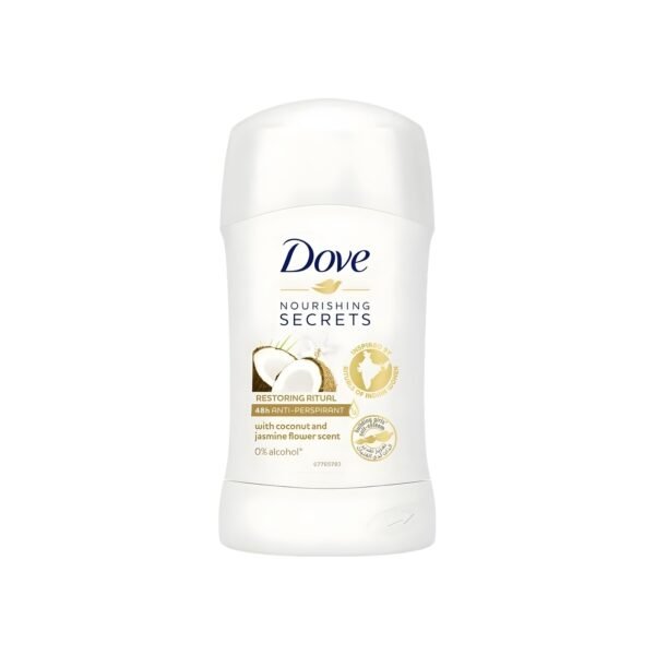 Dove Deodorant Stick with Coconut and Jasmine Flower Scent 40 g