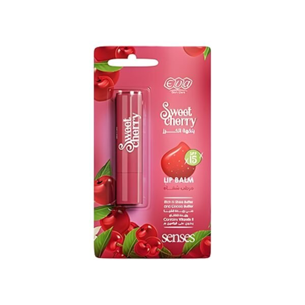 Eva Skin Care Senses Lip Balm - Sweet cherry 4gm
