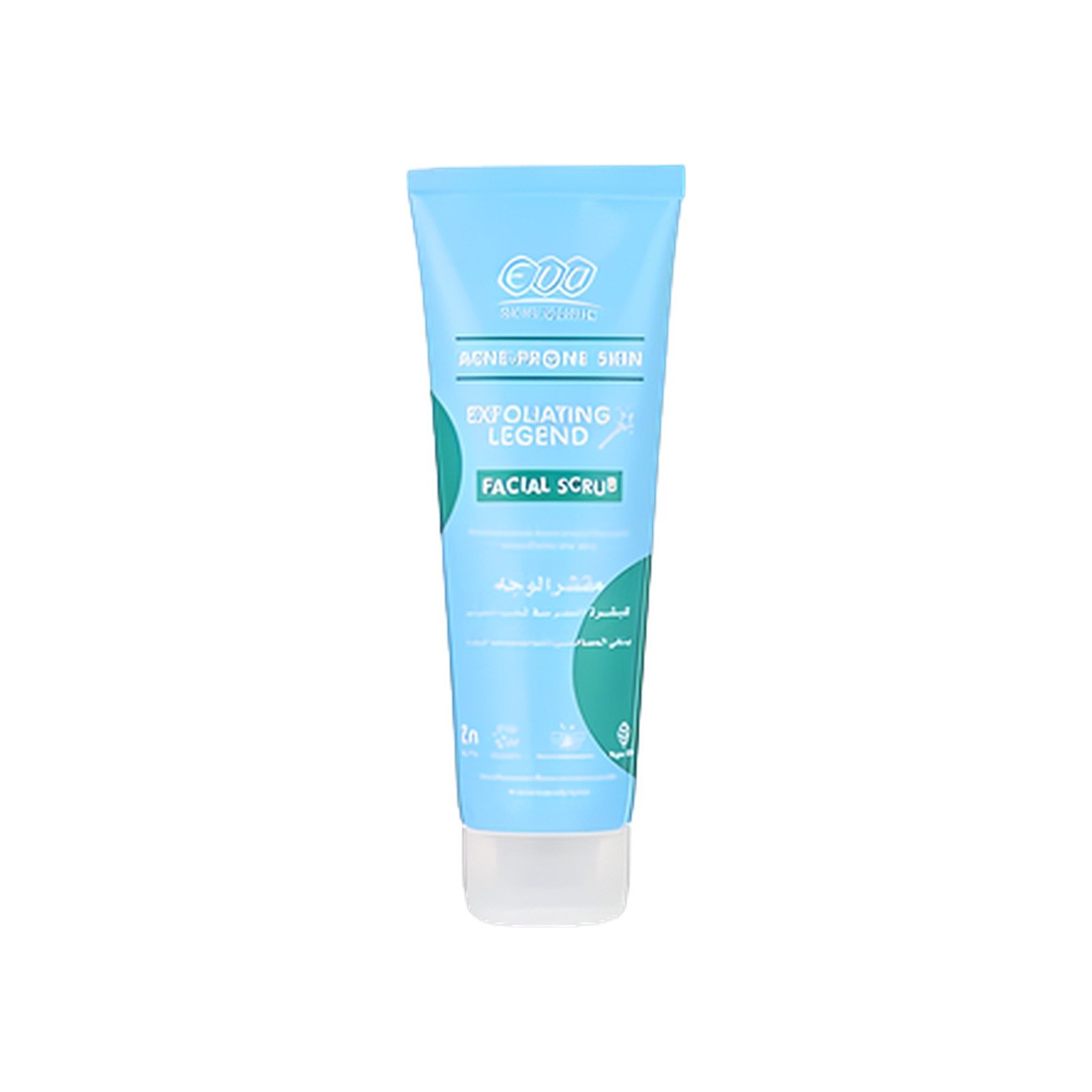 Eva Skin Clinic Acne-Prone Skin Facial Scrub, 100 ml