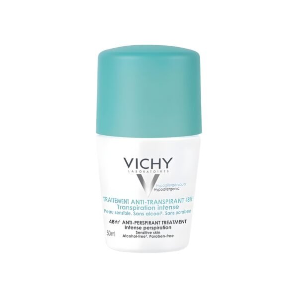Vichy deodorant 48 hour intensive anti-perspirant treatment roll-on, 50 ml