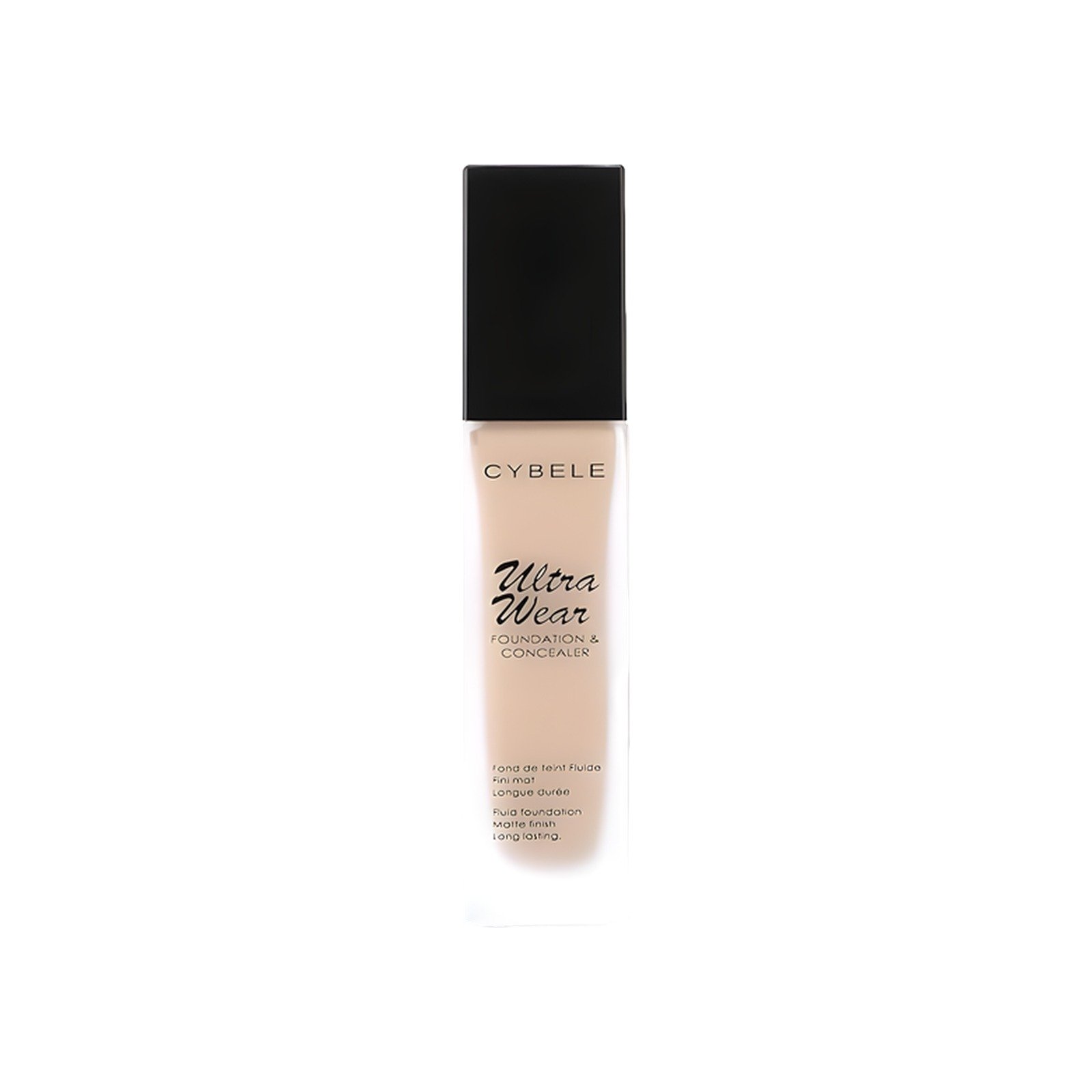 Cybele Ultra Wear Foundation & Concealer - 01 Porcelain