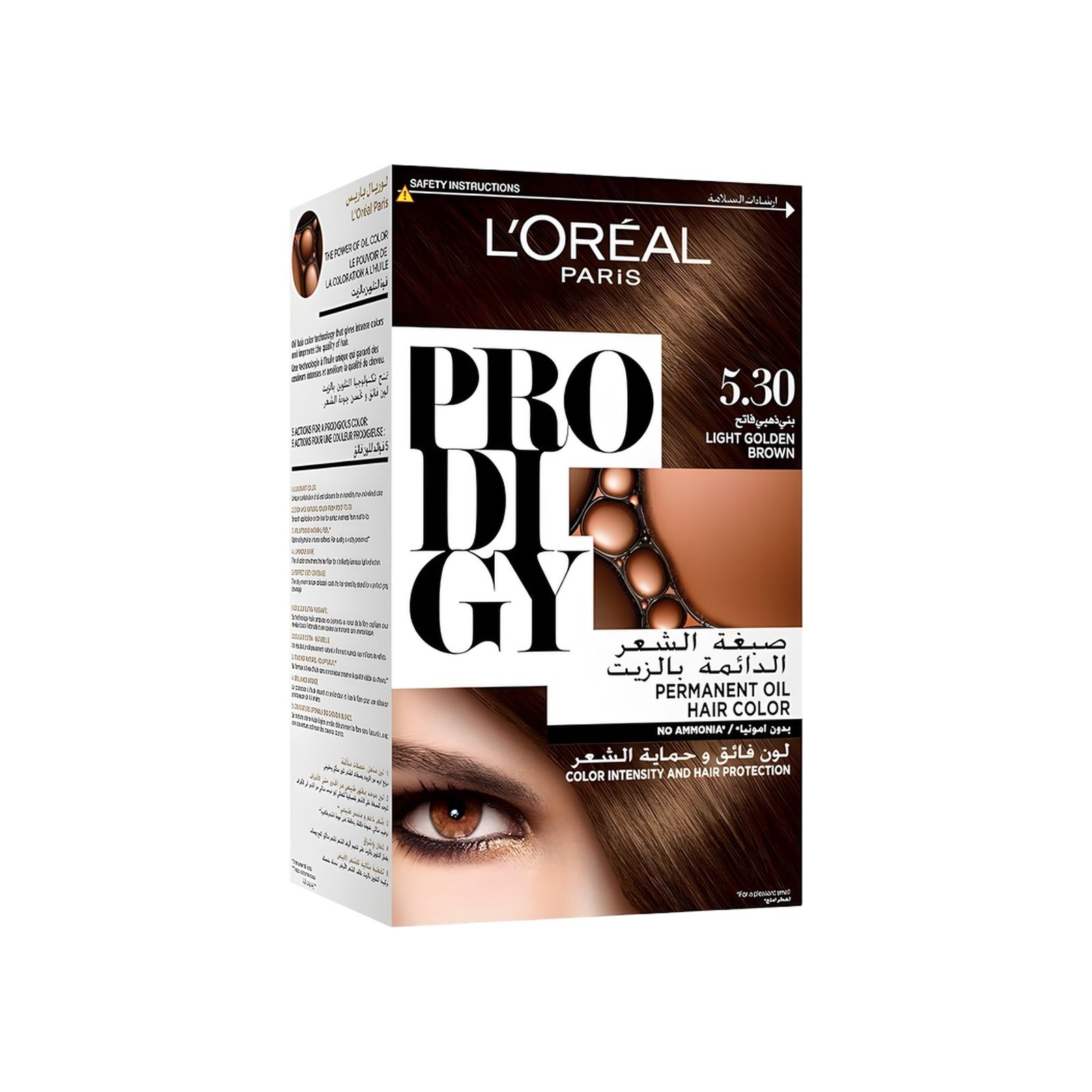 L’Oréal Paris Prodigy 5.3 Light Golden Brown Haircolor