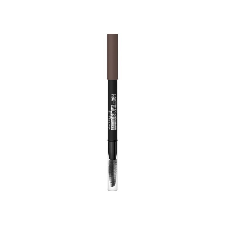 Maybelline New York Tattoo Brow 36H No.7 Deep Brown Eyebrow Pencil 36H Waterproof with Integrated Brush