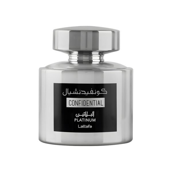 Lattafa Unisex Confidential Platinum Edp Spray
