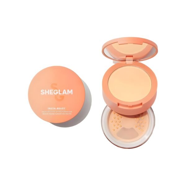 SHEGLAM Insta-ready Toasted Almond Face and Under Eye Hold Duo