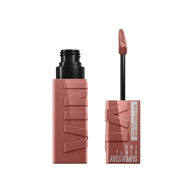Szminka w płynie Maybelline Super Stay Vinyl Ink winylowa 120 Punchy 4.2 ml