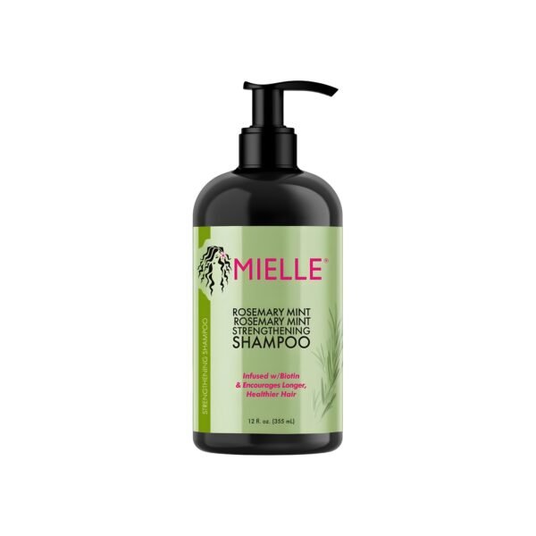 Mili Organics Hair Strengthening Shampoo with Rosemary and Mint 355ml
