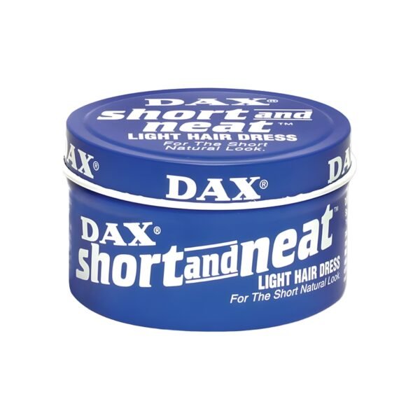 Dax wax blue short and neat light hair dress 99g