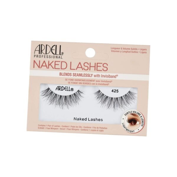 Ardell Strip Lashes Naked Lashes 425 with Invisiband, 1 pair