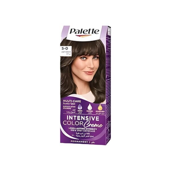 Palette Intense Hair Dye 5-0 Light Brown