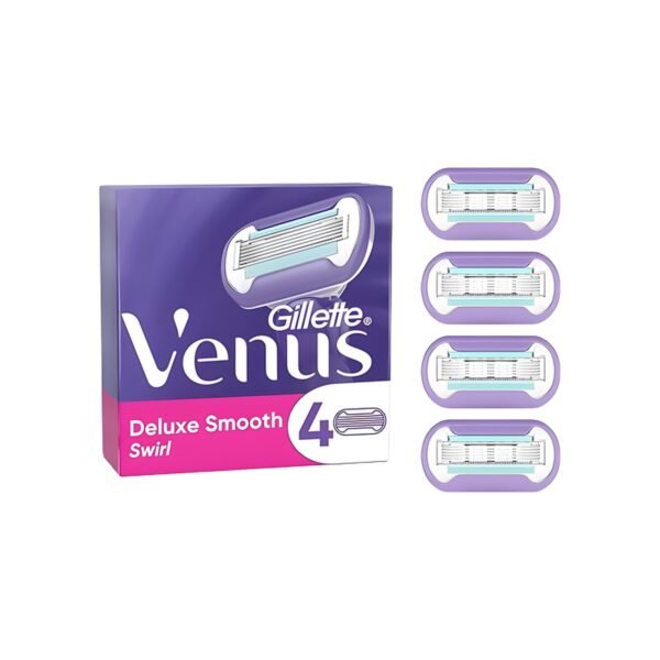 Gillette Venus Deluxe Smooth Swirl Blades x4