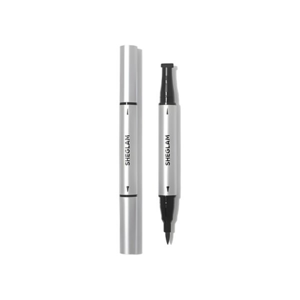 Wing It Waterproof Eyeliner Duo - Black by Shiglam