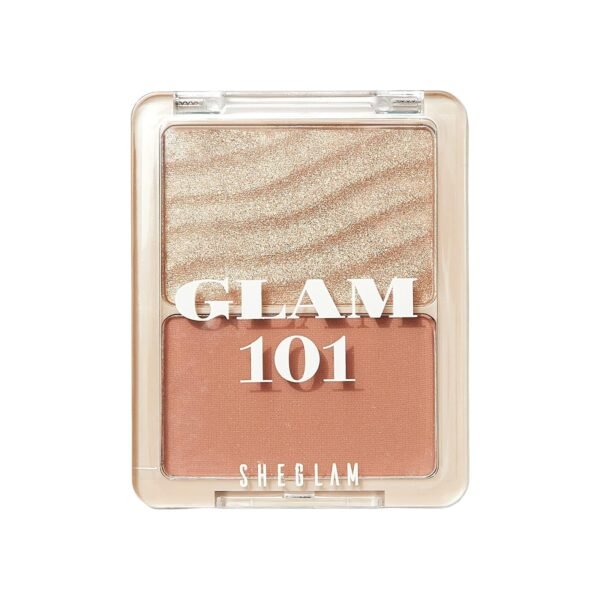Sheglam GLAM 101 HYBRID HIGHLITER & BLUSH DUO NO.ST.SEVILLE