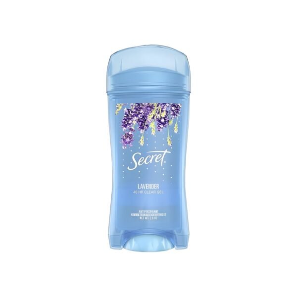Secret Anti-Perspirant Deodorant Clear Gel Luxe Lavender 2.7 oz