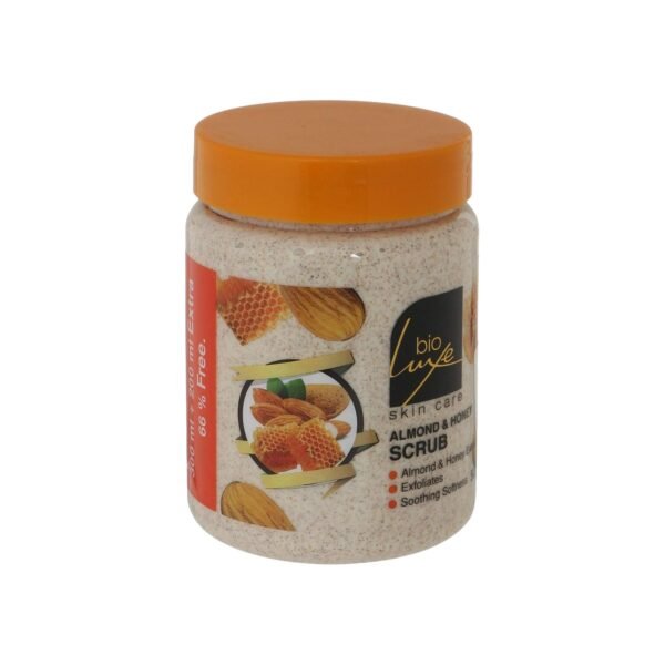 Bio Luxe Almond and Honey Scrub, All Skin Type