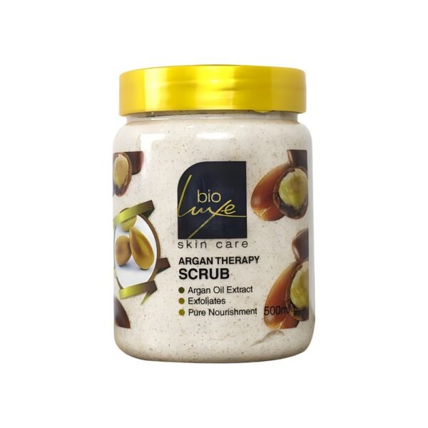 bioluxe Argan Therapy Scrub, 500ml