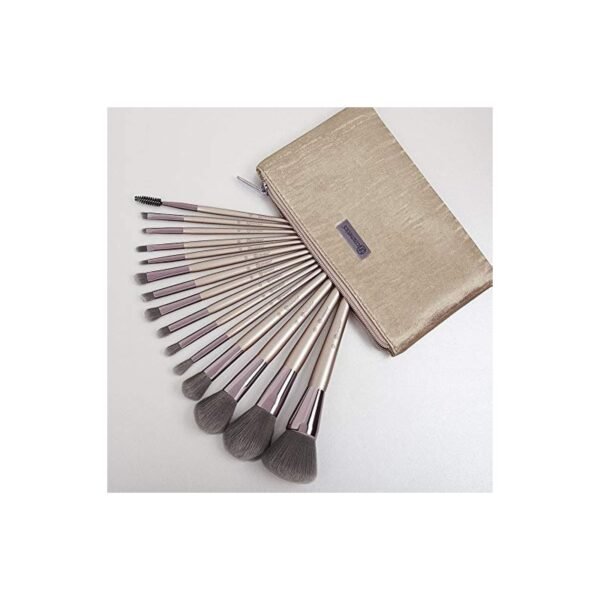 BH Cosmetics Lavish Elegance Brush Set with Cosmetic Bag (15 Piece)
