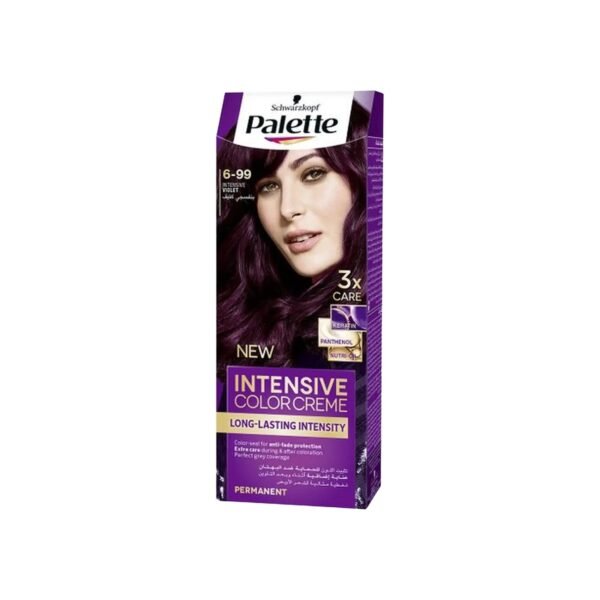 (6-99) Palette Permanent Hair Dye - Dark Purple - 50 ml