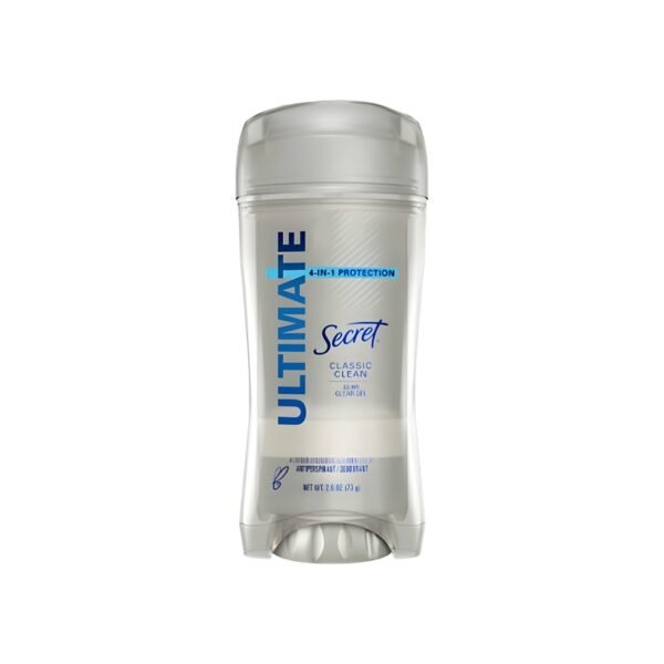 Desodorante Secret Ultimate Classic Clean 48h 4/1 Protection 73g Clear Gel Lançamento