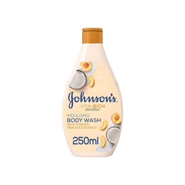 Johnson's Vita Rich Body Wash (Yogurt & Peach, Coconut - 250ml)