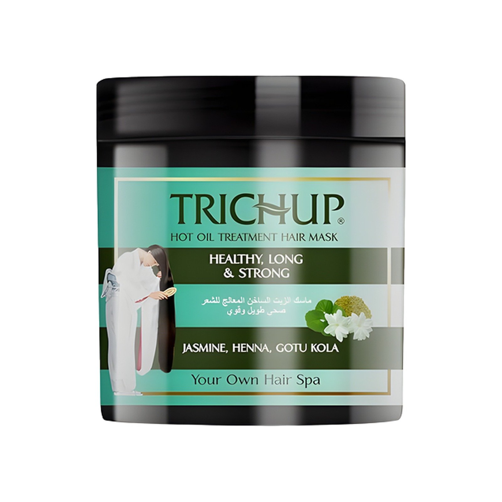 Trichup Healthy Long and Strong Hot Oil Treatment Hair Mask , 500ml