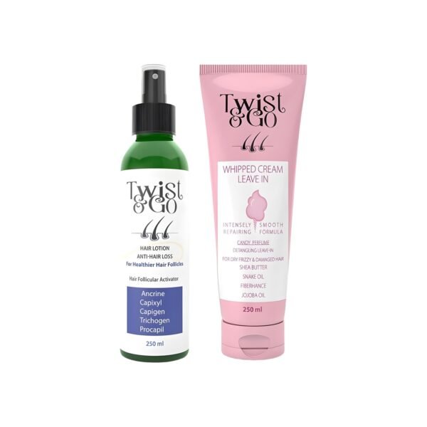 TWIST&GO lotion +leave in
