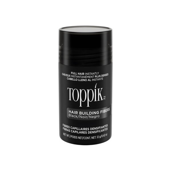 TOPPIK HAIR BUILDING FIBERS BLACK 12 gm