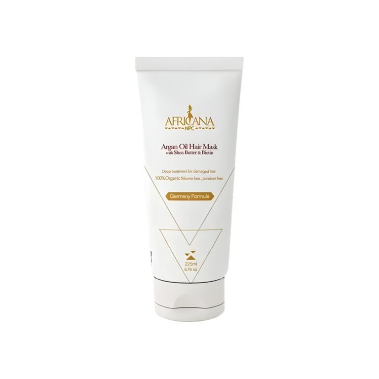 Hair Mask With Argan Oil & Shea Butter & Biotin - Africana