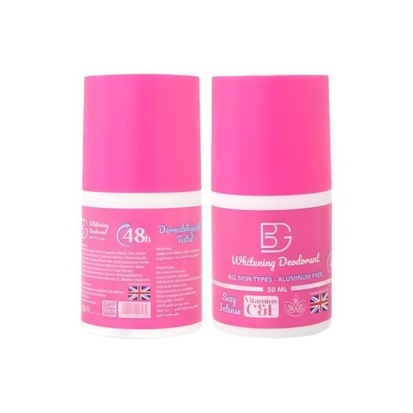 BG Whiting Deodorant/Free Aluminum /48 Hours/Sexy