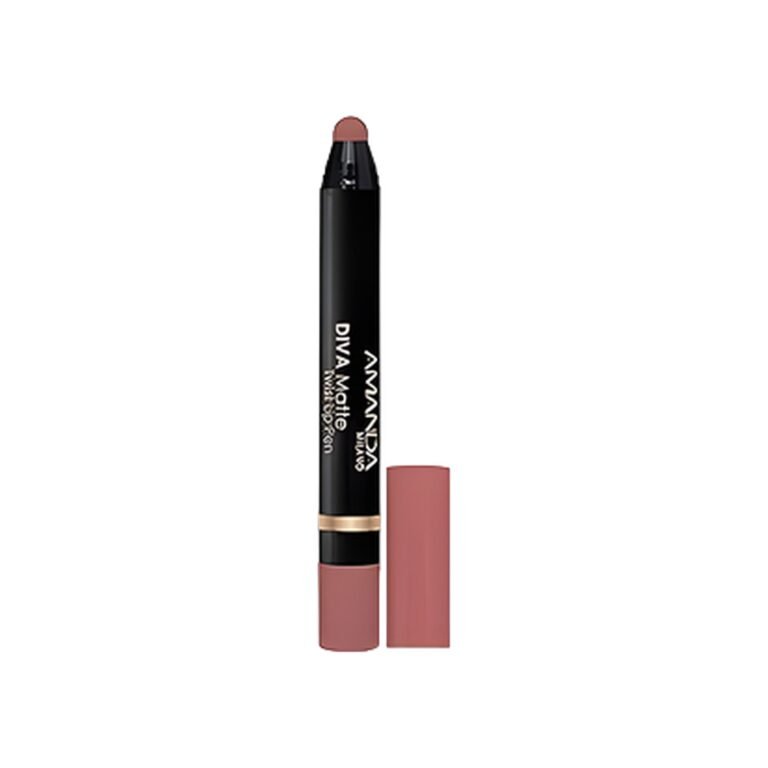 Amanda Milano Diva Matte Lipstick, Shade Number 01