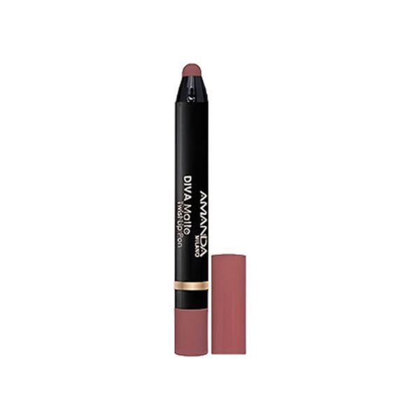 Amanda Milano Diva Matte Lipstick, Shade Number 08