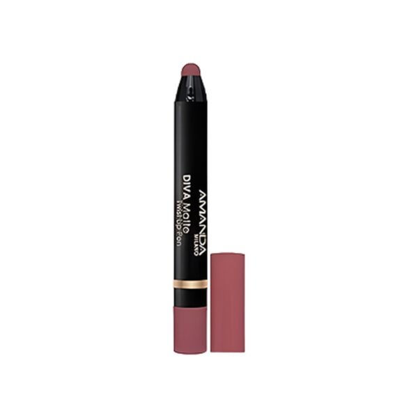 Amanda Milano Diva Matte Lipstick, Shade Number 09
