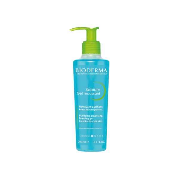 Bioderma Sebium Purifying Foaming Gel, 200 ml