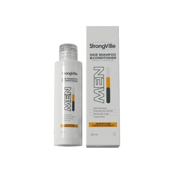 Strongville hair shampoo and conditioner men 220 ml
