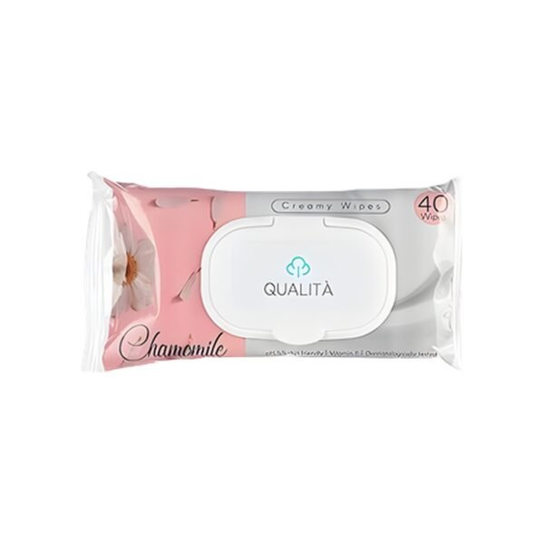 Qualita chamomile craemy wipes 40 wipes