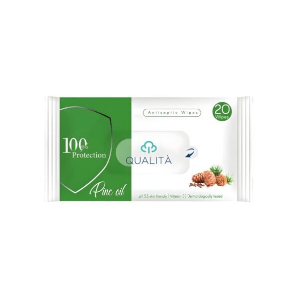 Qualita Creamy Wipes FINE OIL 40Pcs