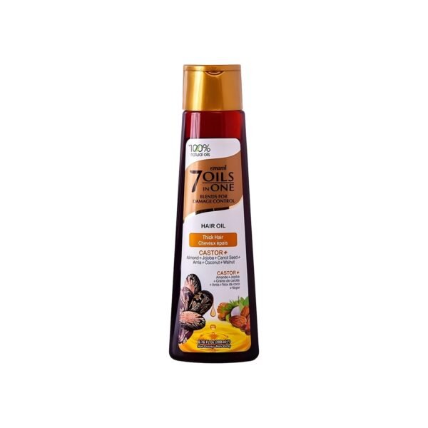 Emami7 oils one blends for damage control hair oil thin dull & frizy caster hair 200 ml