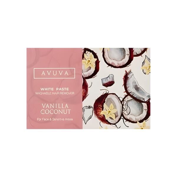 avuva white paste hair removal - 100 gm- coconut& vanilla