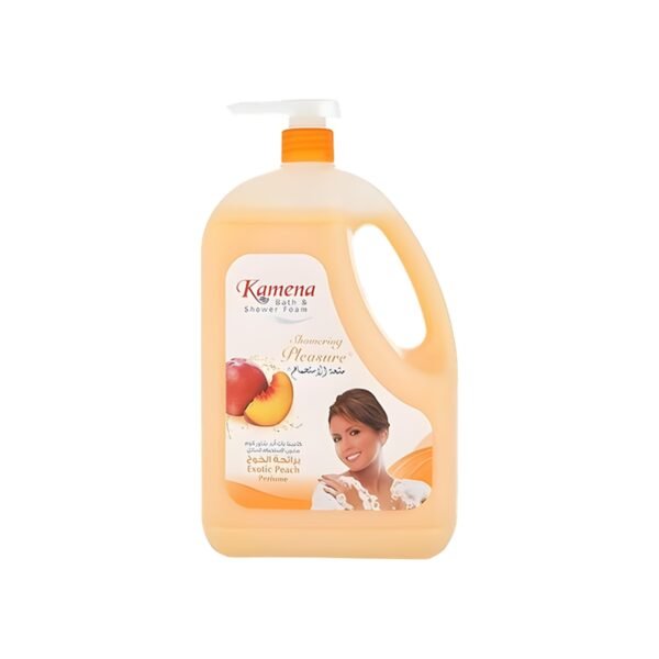 Kamena peach perfume bath and shower foam - 2 l
