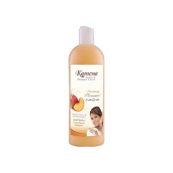 Kamena peach perfume bath and shower foam - 750 ml