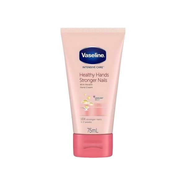 Vaseline healthy hands and stronger nails cream with keratin 75 ml
