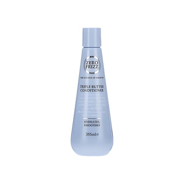 Zero Frizz Triple Butter Conditioner for Frizzy Hair - 355 ml