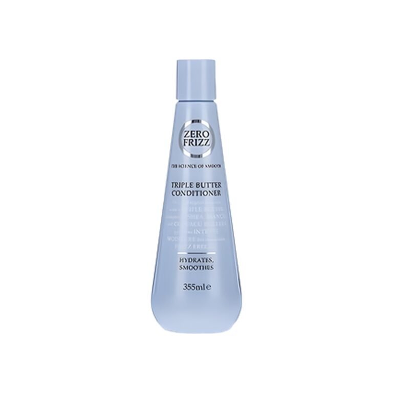 Zero Frizz Triple Butter Conditioner for Frizzy Hair - 355 ml
