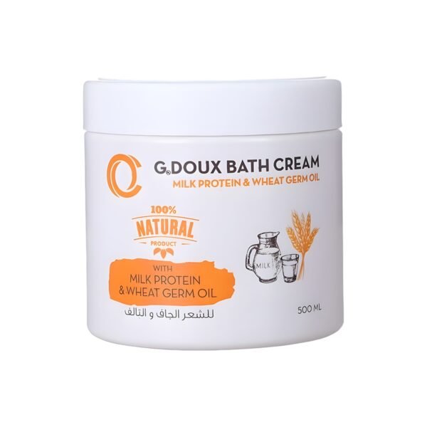 G Doux Bath Cream with Milk Protein & Wheat Germ Oil, 500 ml