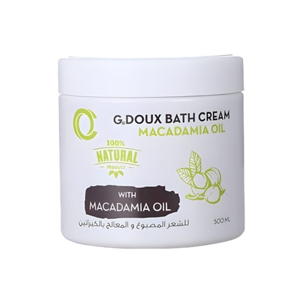 G Doux Bath Cream with Macadamia Oil, 500 ml