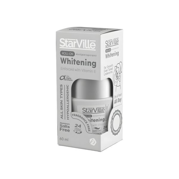 Starville roll on whitening fragrance free 60 ml